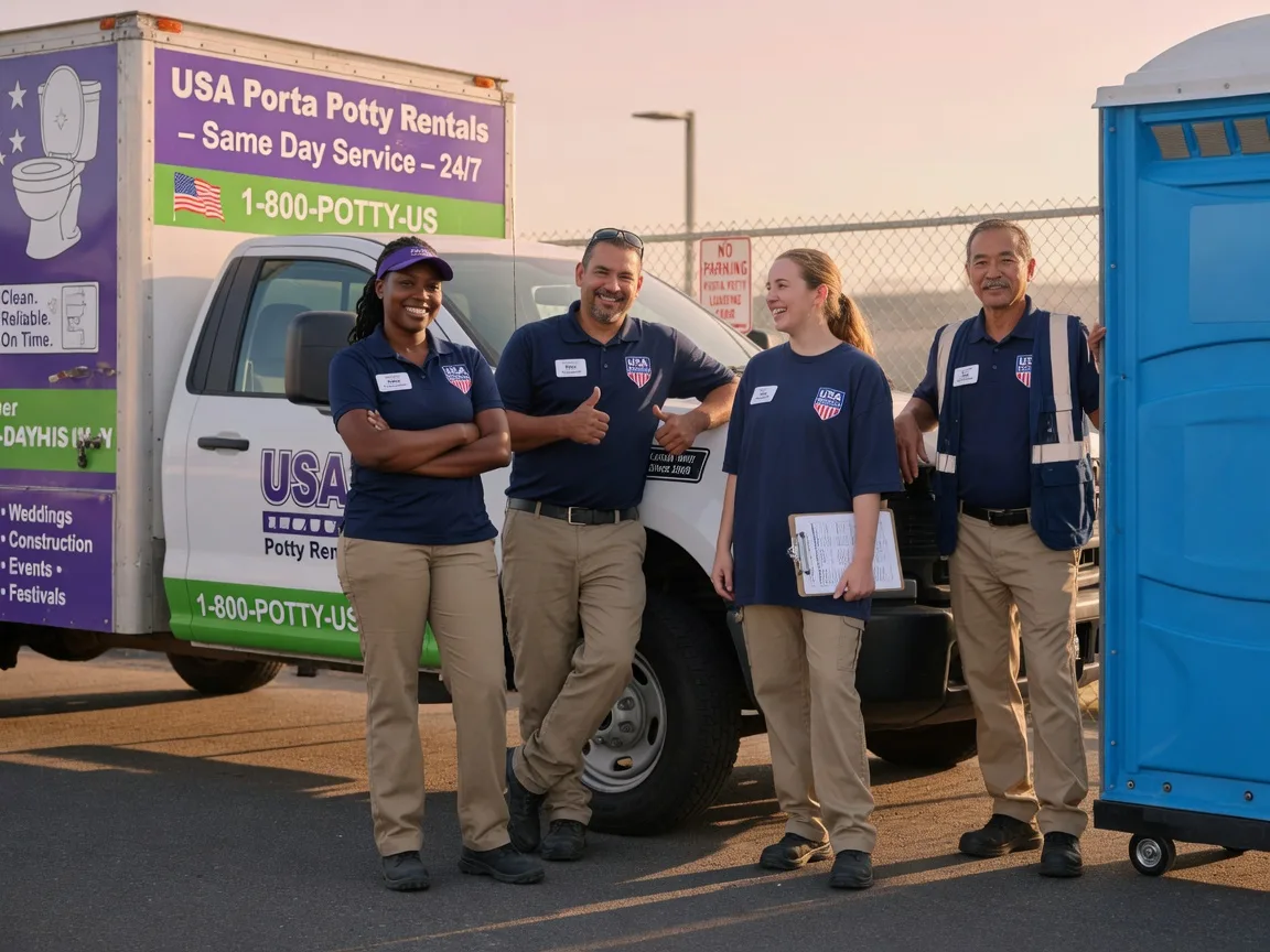 Porta Potty Rental company in Bisbee, ND